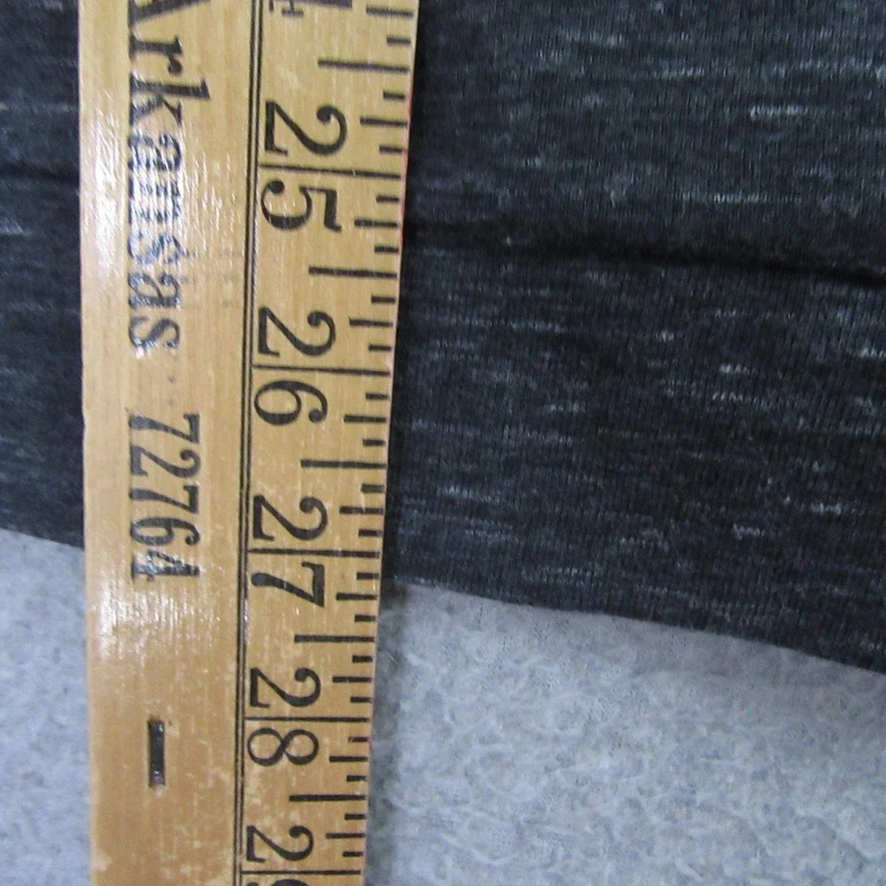 Stylus Mens 1/4 Zip Sweater L Gray Heather Mock Neck‎ Pullover Pocket